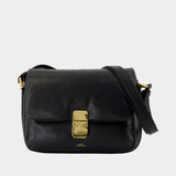 Grace Soft Crossbody - A.P.C. - Leather - Black