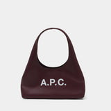 Baby Ninon Shoulder Bag - A.P.C. - Synthetic - Burgundy