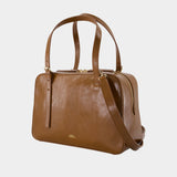 Virginie Shoulder Bag - A.P.C. - Leather - Brown