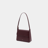 Virginie Flap Shoulder Bag - A.P.C. - Leather - Red
