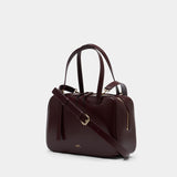 Virginie Box Purse - A.P.C. - Leather - Red