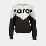 Houston Gz sweatshirt - Isabel Marant - Cotton - Black
