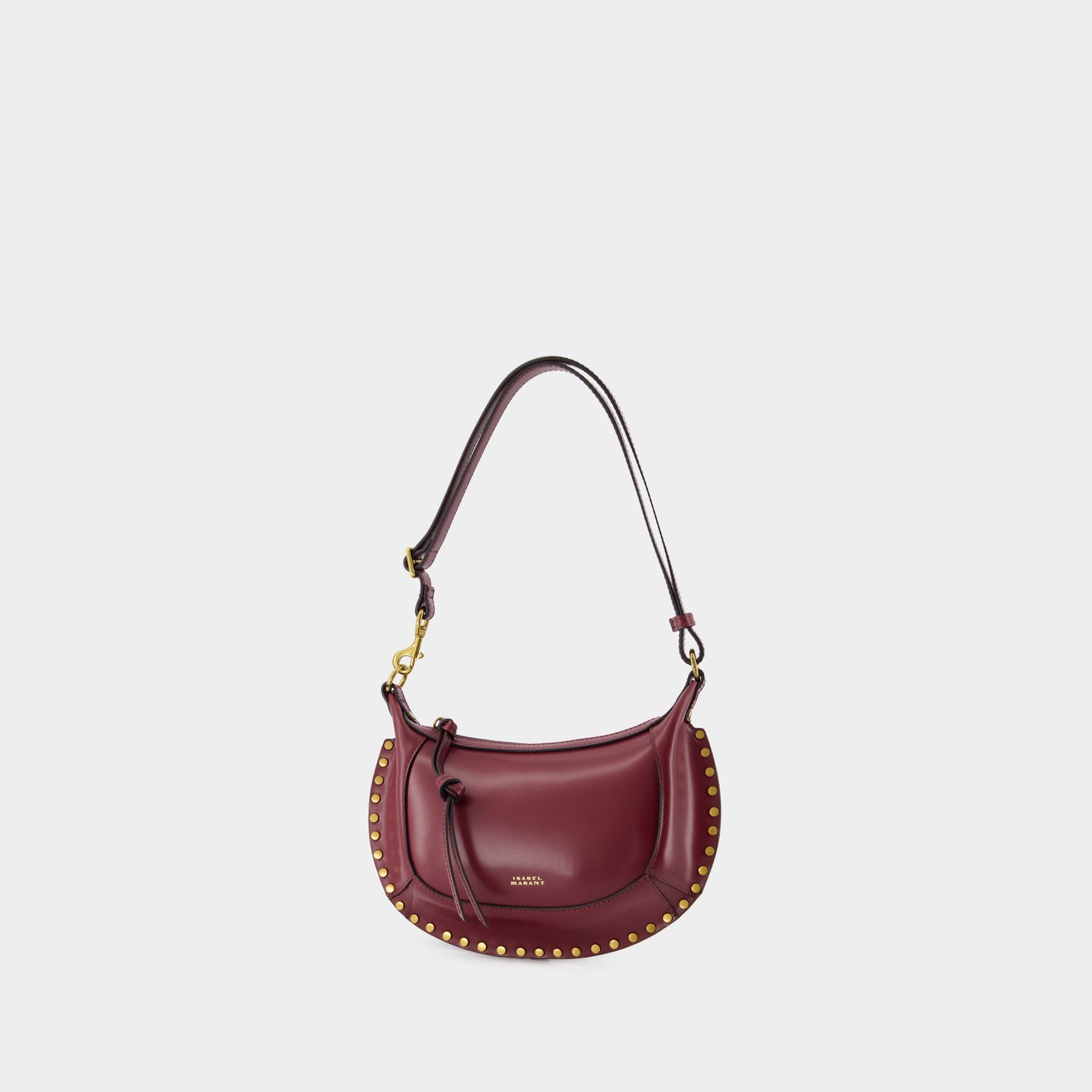 Oskan Moon Gd Shoulder Bag - Isabel Marant - Leather - Burgundy Oskan Moon Gd Shoulder Bag - Isabel Marant - Leather - Burgundy
