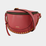 Skano Gz Crossbody - Isabel Marant - Leather - Pink