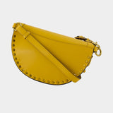 Skano Gz Shoulder Bag - Isabel Marant - Leather - Yellow