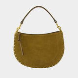 Kanao Shoulder Bag - Isabel Marant - Leather - Khaki