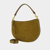 Kanao Shoulder Bag - Isabel Marant - Leather - Khaki
