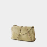 Silao Pouch Gb Shoulder Bag - Isabel Marant - Leather - Beige