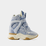 Balskee Gb Sneakers - Isabel Marant - Cotton - Blue
