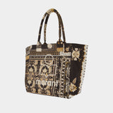 Small Yenky Ge Shopper Bag - Isabel Marant - Cotton - Black