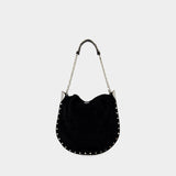 Oskan Tassel Ga Shoulder Bag - Isabel Marant - Leather - Black