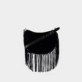 Kanao Crossbody - Isabel Marant - Leather - Black