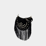 Kanao Crossbody - Isabel Marant - Leather - Black