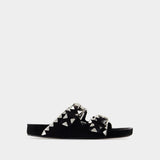 Lennyo Sandals - Isabel Marant - Leather - Black