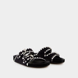 Lennyo Sandals - Isabel Marant - Leather - Black