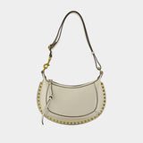 Oskan Moon Ga Shoulder Bag - Isabel Marant - Leather - White