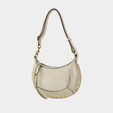 Oskan Moon Ga Shoulder Bag - Isabel Marant - Leather - White