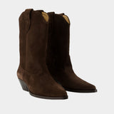 Duerto Gz Boots - Isabel Marant - Leather - Brown