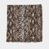 Madicia Gb Scarf - Isabel Marant - Wool - Neutral
