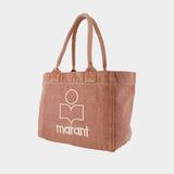 Yenky Zipped Gz Shopper Bag - Isabel Marant - Cotton - Neutral