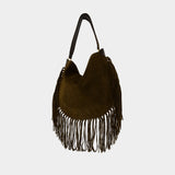 Oskan Soft Ga Shoulder Bag - Isabel Marant - Leather - Brown