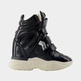 Balskee Gf Sneakers - Isabel Marant - Leather - Black