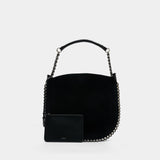 Oskan Hobo Soft Ga Shopper Bag - Isabel Marant - Leather - Black
