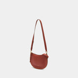Oskan Soft Zip Shoulder Bag - Isabel Marant - Leather - Brick