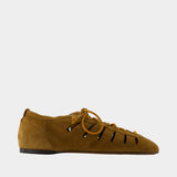 Leyza Gd ballet flats - Isabel Marant - Leather - Brown