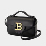 B-Buzz Mini 17 Crossbody - Balmain - Leather - Black