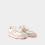 Swan sneakers - Balmain - Leather - Beige