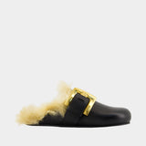 Anthem Mules - Balmain - Leather - Black