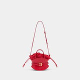 Shuffle Mini Bag - Balmain - Leather - Red