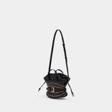 Shuffle Mini Bag - Balmain - Leather - Black