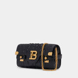 B-Buzz Pouch 23 - Balmain - Leather - Black