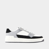 B-Court Flip Sneakers - Balmain - Leather - Black