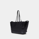 Track Zip Travel Bag - Balmain - Leather - Black