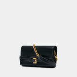 Shuffle Wallet On Chain - Balmain - Leather - Black