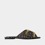 Anthem Sandals - Balmain - Cotton - Black