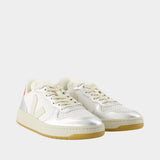 V-10 Sneakers - Veja - Leather - Silver