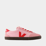Volley Sneakers - Veja - Leather - Pink