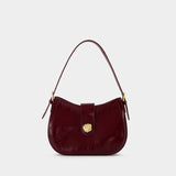 Allure Shoulder Bag - Rouje - Leather - Burgundy