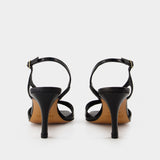 Rosa Sandals - Rouje - Leather - Black