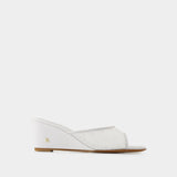Floriana Sandals - Rouje - Leather - White