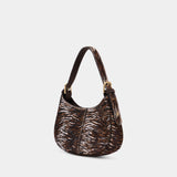 Baby Big Shoulder Bag - Rouje - Leather - Brown