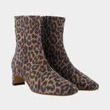 Doria Croute boots - Rouje - Leather - Brown