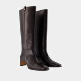 Mayfair Ankle Boots - Rouje - Leather - Brown