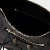 Le Cagole Bag S in Black Leather