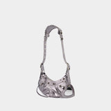 Cagole Shoulder Xs Bag - Balenciaga - Silver - Leather