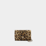 Small Skull Clutch - Alexander McQueen - Synthetic Leather - Printed
